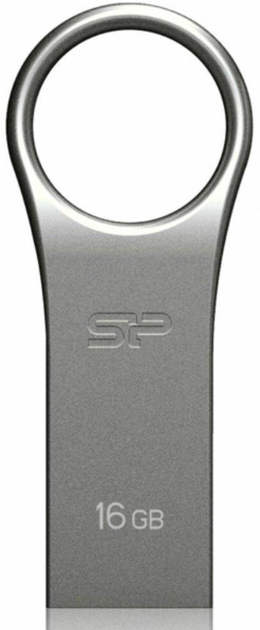 Pendrive Silicon Power Firma F80 16GB USB 2.0 Srebro (4712702627688) - obraz 2