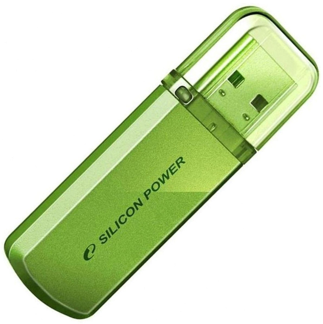 Флеш пам'ять Silicon Power Helios 101 16GB USB 2.0 Green (4712702617306) - зображення 2