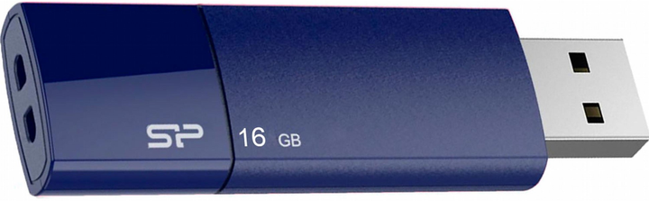 Флеш пам'ять Silicon Power Ultima U05 16GB USB 2.0 Blue (4712702632569) - зображення 2