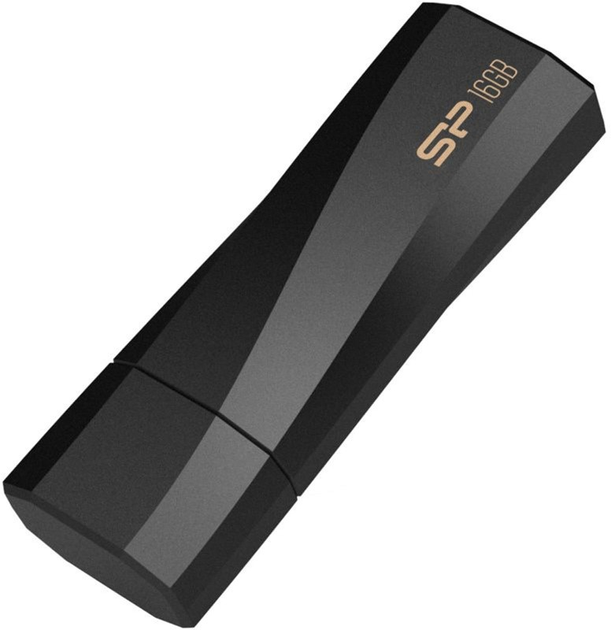 Флеш пам'ять Silicon Power Blaze B07 16GB USB 3.2 + Type-A Black (4713436147336) - зображення 1