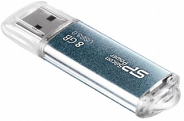 Pendrive Silicon Power Marvel M01 8GB USB 3.0 Niebieski (4712702623208) - obraz 1