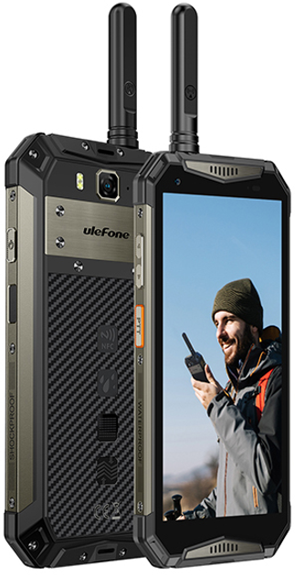 Smartfon Ulefone Power Armor 20WT 12/256GB Black (6937748735243) - obraz 1