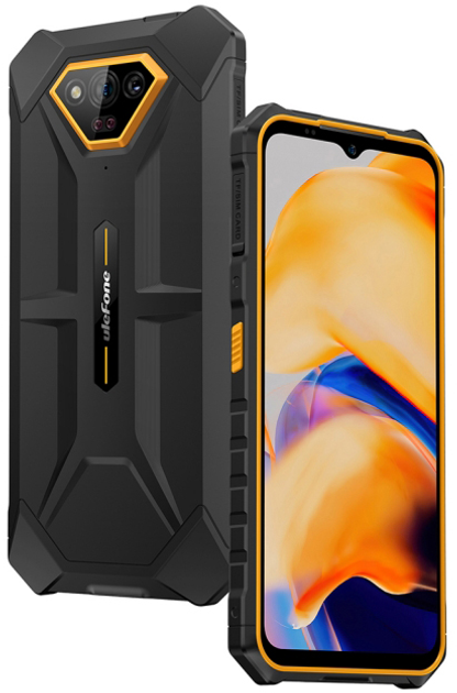 Telefon komórkowy Ulefone Armor X13 6/64GB Black-Orange (6937748735533) - obraz 2