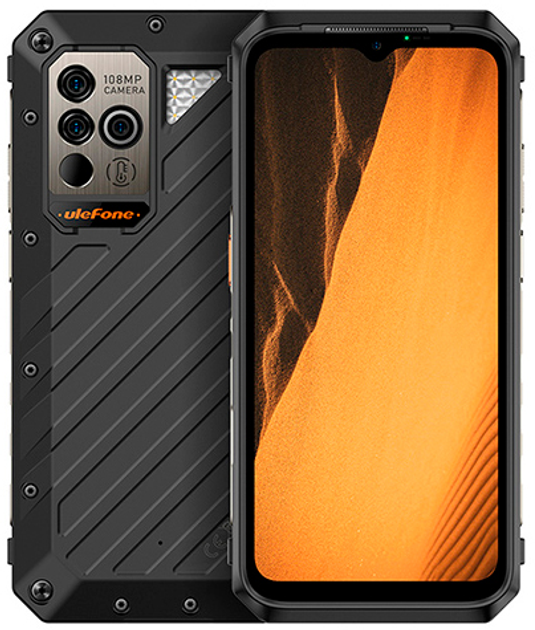 Smartfon Ulefone Power Armor 19 12/256GB Black (6937748735236) - obraz 1