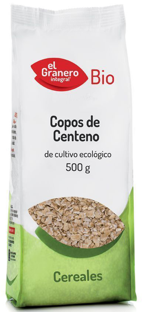 Вівсяні пластівці El Granero Copos Centeno Bio 500 г (8422584018134) - зображення 1