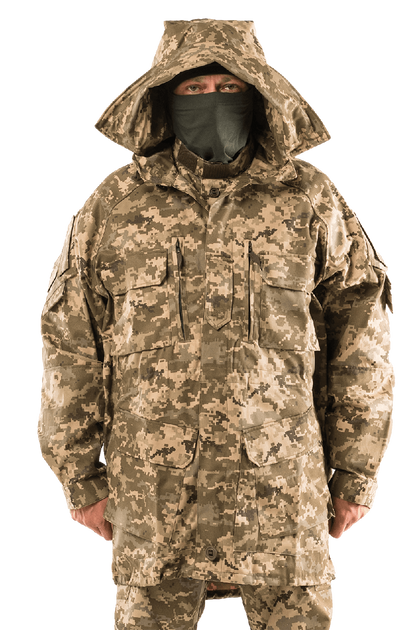 Куртка тактична зносостійка полегшена для силових структур Brotherhood Піксель 60-62/182-188 (OPT-27001) - зображення 1