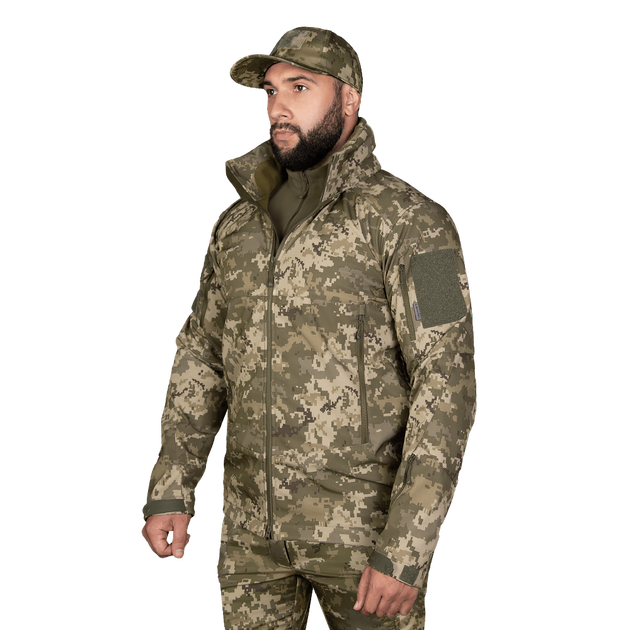 Куртка тактична демісезонна чоловіча для силових структур Phantom System Піксель (7290), S (OPT-39331) - зображення 2