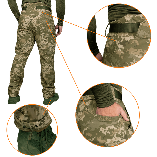 Штани Camotec SoftShell Vent 2.0 L 2908010231422 - зображення 6