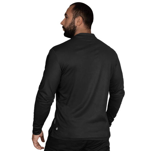 Поло Paladin Long LT CoolPass Pique Light Чорне (7367), XXXXL - зображення 3