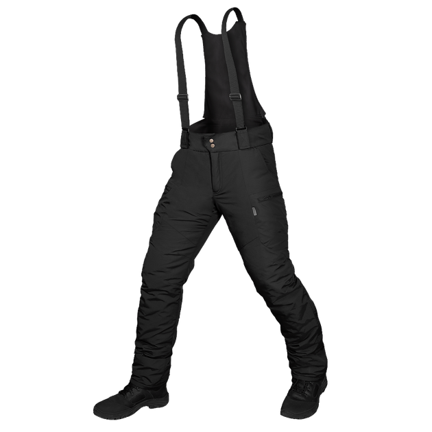 Штани тактичні зимові чоловічі утеплені штани для силових структур Patrol Taslan Чорні (7357), L (OPT-36701) - зображення 1
