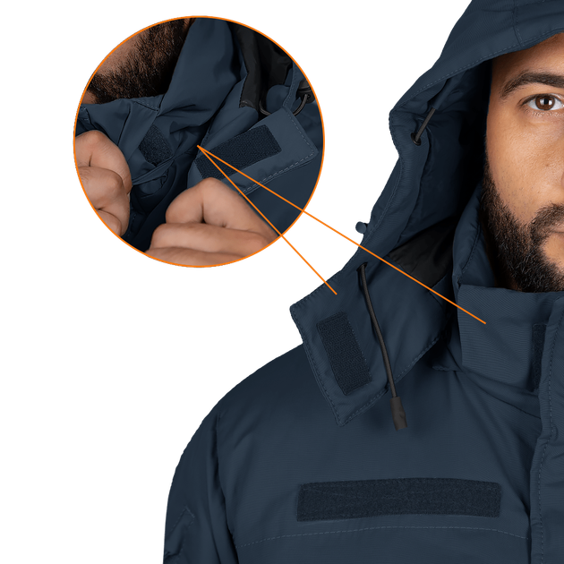 Зимова куртка Patrol System 3.0 Nylon Taslan Синя (7281), M - зображення 5