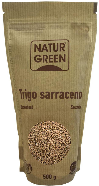 Крупа гречана Naturgreen Trigo Sarraceno Bio S-Gluten 500 г (8436542190961) - зображення 1