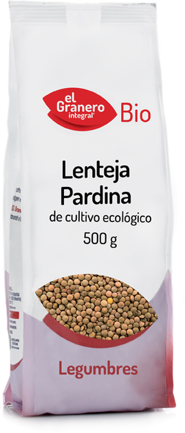 Чечевица Granero Lenteja Pardina Bio 500 г (8422584048407) – купить по ...
