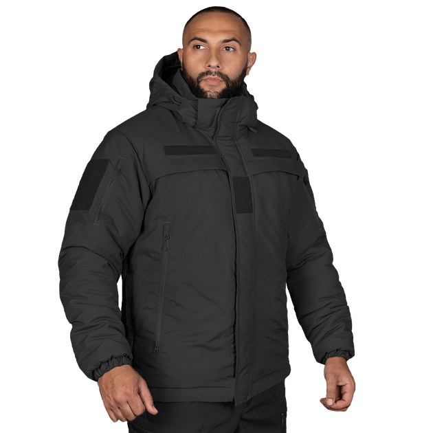 Куртка тактическая демисезонная мужская для силовых структур Patrol System 3.0 Черная (7273), XXL (OPT-49901) - изображение 2