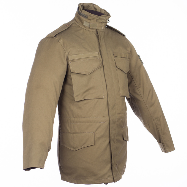 Куртка тактическая износостойкая облегченная для силовых структур Brotherhood M65 койот S (OPT-25501) - изображение 1