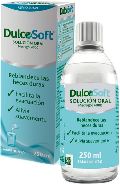 Płyn na zaparcia Sanofi Dulcosoft Solucioin Oral 250 ml (84700017770684) - obraz 1