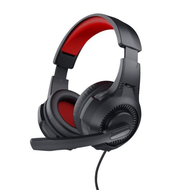 Ігрова гарнітура Trust GAMING, Black/Red, 3.5 мм, микрофон ...
