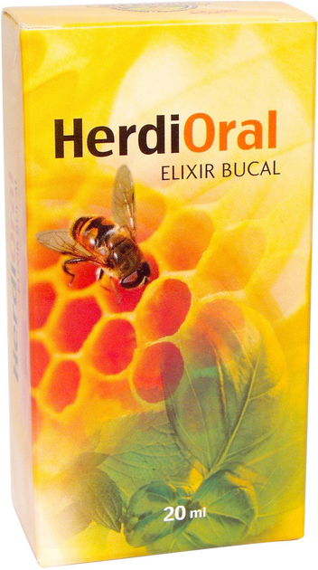 Засіб від болю у горлі Herdibel Herdioral Elixir Spray 20 мл (8436024230857) - зображення 1