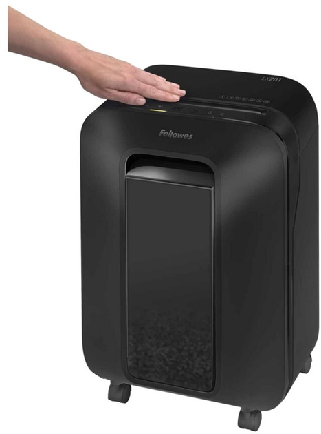 Niszczarka Fellowes LX201 Black (5050001) - obraz 5