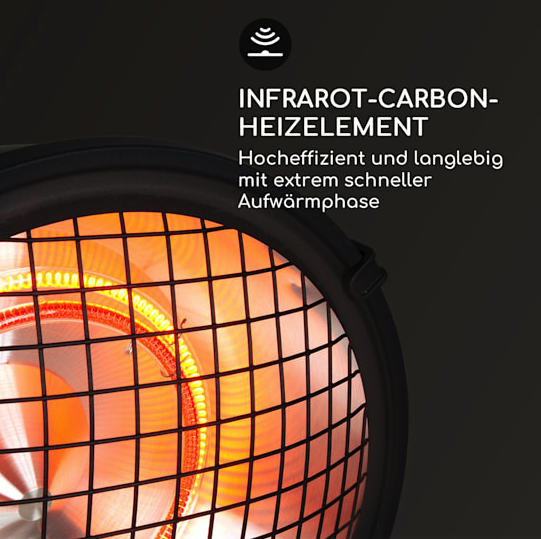 Террасный обогреватель Blumfeldt Heatspot 900/1200/2100 Вт IR ComfortHeat - изображение 6