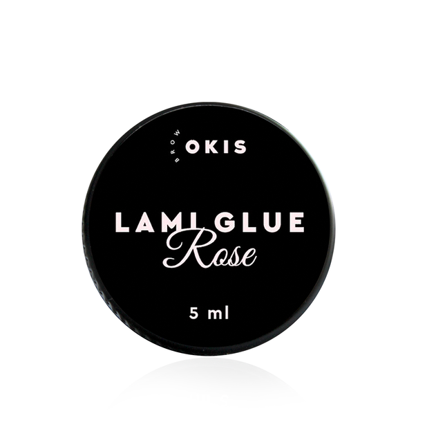 Клей для ламінування вій Rose Lami Glue Rose Okis Brow 5ml - Фото 1 Клей для ламінування вій Rose Lami Glue Rose Okis Brow 5ml - зображення 1