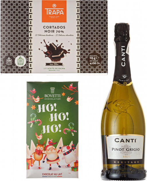 Подарочный набор Brut Buro Standart с игристым вином 2 (2021000197383 ...