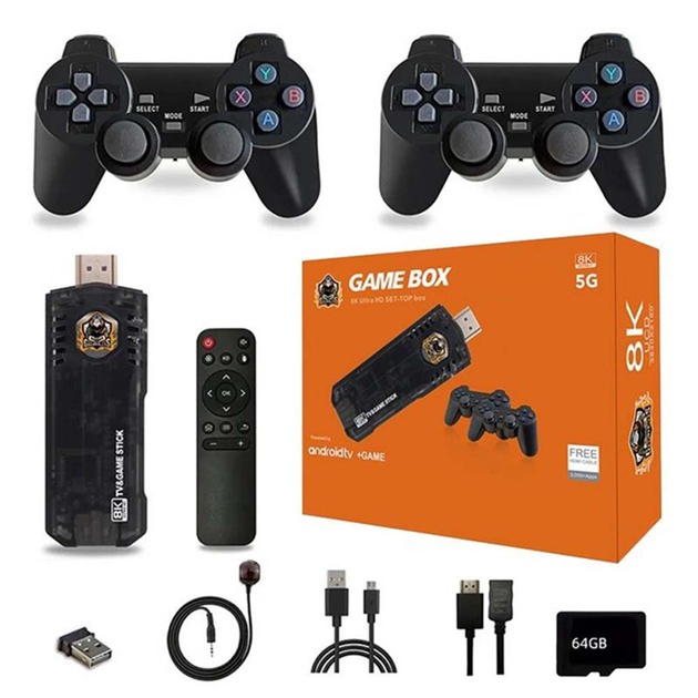 Игровая консоль/приставка с двумя джойстиками UKC Game BOX X8 8K/5G ...