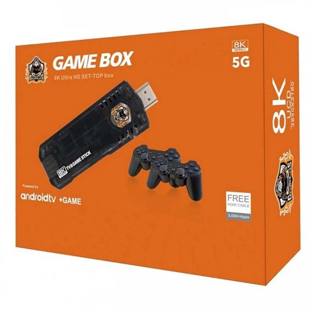 Игровая консоль/приставка с двумя джойстиками UKC Game BOX X8 8K/5G - Фото 11 Игровая консоль/приставка с двумя джойстиками UKC Game BOX X8 8K/5G - изображение 11