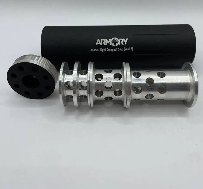 Глушник ARMORY Light Compact для АК 7.62 різьба 14х1L - зображення 1