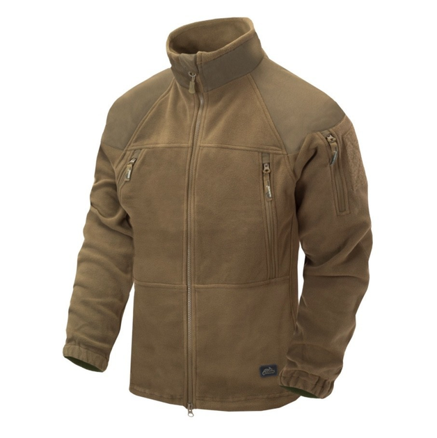Флісова куртка Helikon - tex Stratus Jacket - Heavy Fleece Coyote Розмір L/R - изображение 1