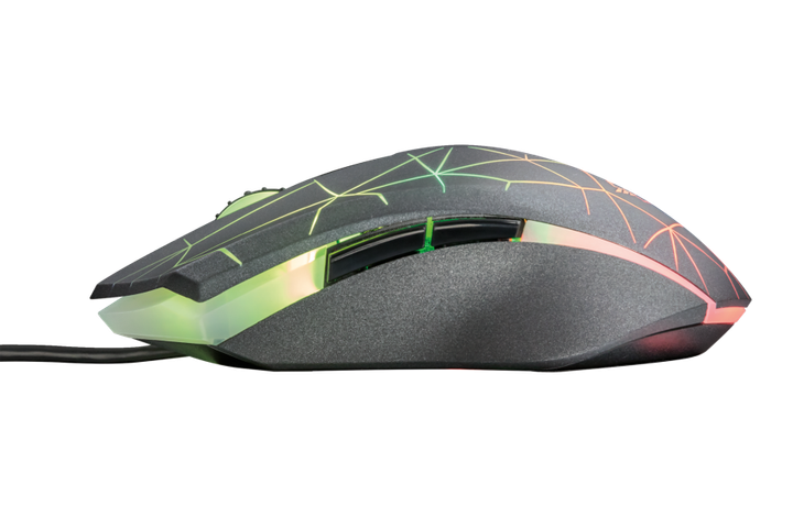 Ігрова миша з сенсором PMW3320, ПЗ та RGB-підсвічуванням TRUST GXT 170 Heron 7000 DPI (TR21813) - изображение 3