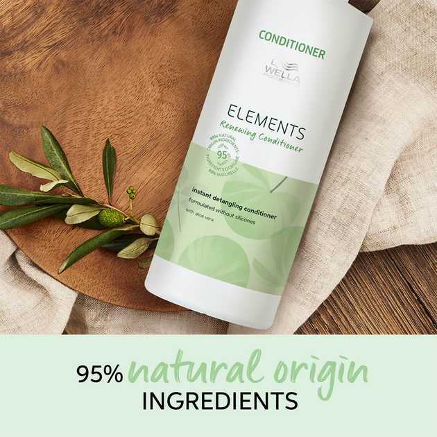 Odżywka do włosów Wella Elements Lightweight Renewing Paraben Free Conditioner 1000 ml (4064666036052) - obraz 4