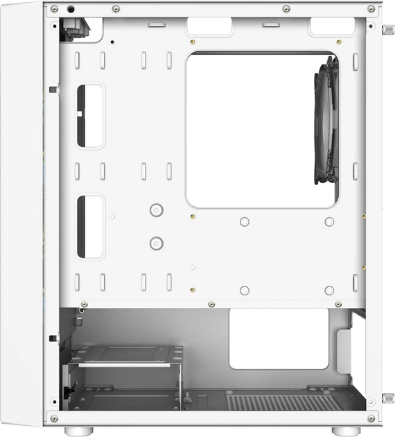 Obudowa komputerowa Logic Concept Aramis Mesh+Glass ARGB fans 3x120 mm White (AM-ARAMIS-20-0000000-0002) - obraz 11