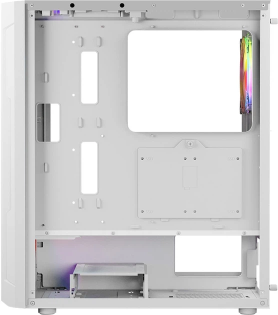 Obudowa komputerowa Logic Concept Aramis Mesh+Glass ARGB fans 4x120 mm White (AT-ARAMIS-20-0000000-0002) - obraz 11