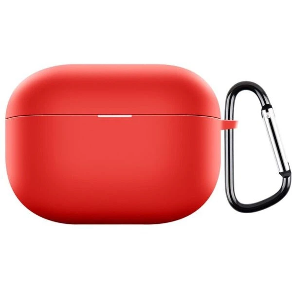 Защитный чехол Deexe Silicone Sleeve для Realme Buds T300 - Red - Фото 1 Защитный чехол Deexe Silicone Sleeve для Realme Buds T300 - Red - изображение 1