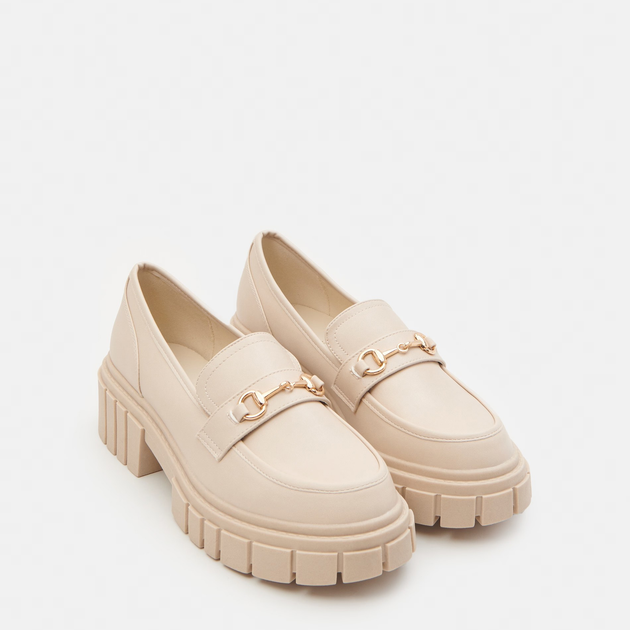 Loafersy damskie Sinsay 3710K-02X 39 Beżowe (91234567890023) - obraz 2