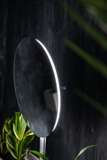 LED зеркало 700x700 с облегченным корпусом и подсветкой, модель Adeo - изображение 5