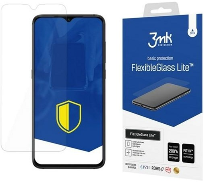 Szkło hybrydowe 3MK FlexibleGlass Lite dla Xiaomi Redmi 9A (5903108297066) - obraz 1