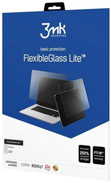 Защитное стекло 3MK FlexibleGlass Lite для електронной книги Tolino Vision 6 (5903108513098) - зображення 1