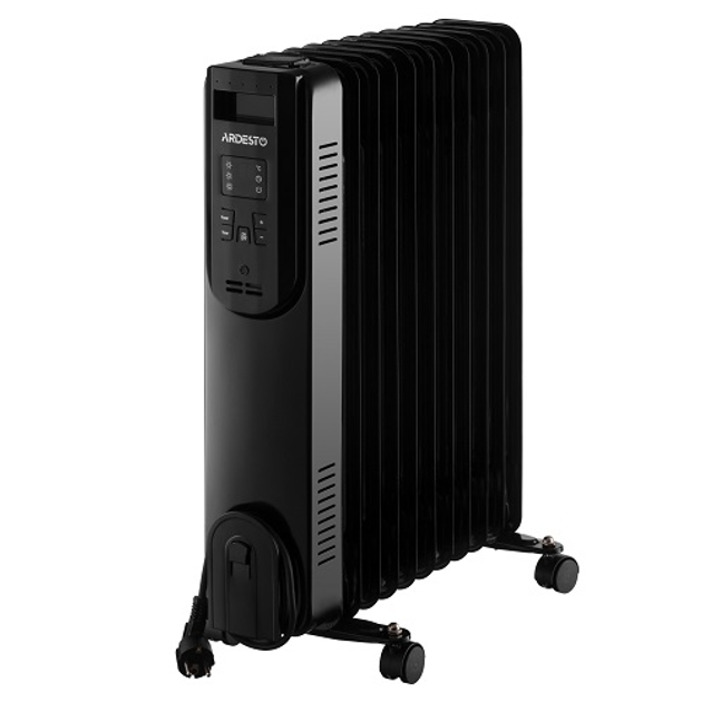 Обогреватель масляный ARDESTO OFH-E11X2 25м2 2500Вт 11 секций пульт ДК черный - изображение 3
