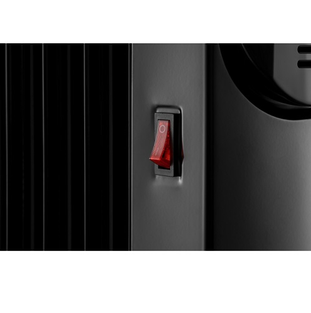 Обогреватель масляный ARDESTO OFH-E11X2 25м2 2500Вт 11 секций пульт ДК черный - изображение 7