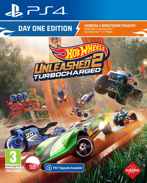 Гра для PlayStation 4 Hot Wheels Unleashed 2 Turbocharged (8057168508291) - зображення 1