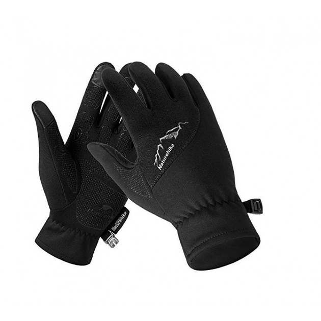 Флисовые перчатки Naturehike XL NH17S004-T Black XL - изображение 1