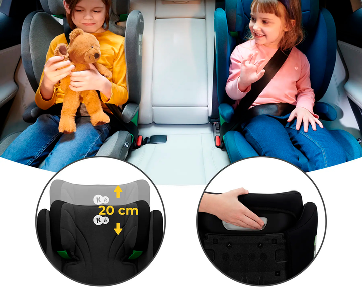 Автокрісло KinderKraft Junior Fix 2 i-Size Graphite Black (KCJUFI20BLK0000) - зображення 12