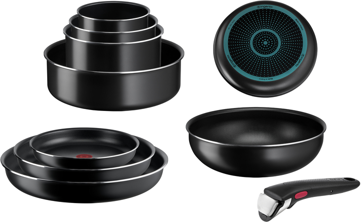 Набір посуду Tefal Ingenio Easy Cook & Clean 13 предметів (L1539843) - зображення 10