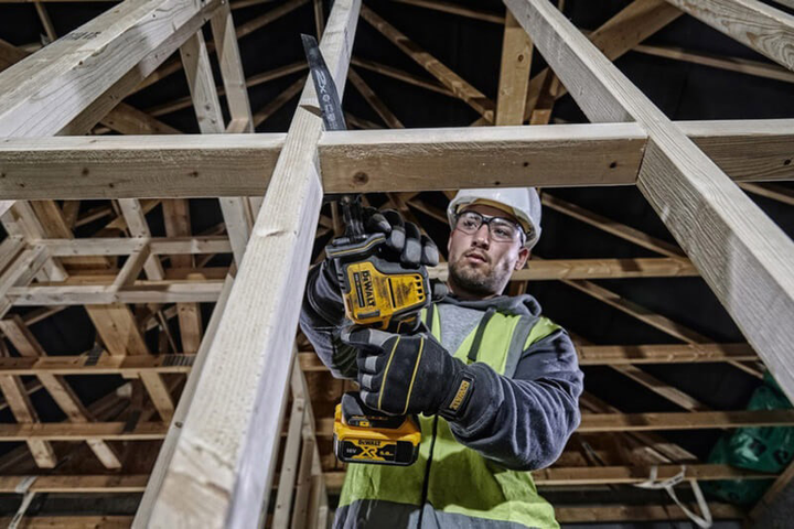 Шабельна пила акумуляторна безщіткова DeWalt DCS369NT без акумулятора та зарядного пристрою (DCS369NT-XJ) - зображення 5