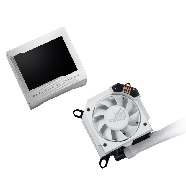Chlodzenie wodne Asus ROG Ryujin III 240 ARGB White Edition (90RC00K2-M0UAY0) - obraz 5
