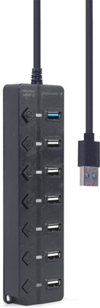 USB Hub na 7 portów Gembird UHB-U3P1U2P6P-01 - obraz 4
