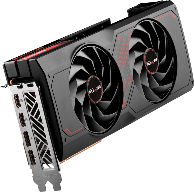 Відеокарта Sapphire PCI-Ex Radeon RX 7700 XT Pulse 12GB GDDR6 (192bit) (2544/18000) (2 х HDMI, 2 x DisplayPort) (11335-04-20G) - зображення 3