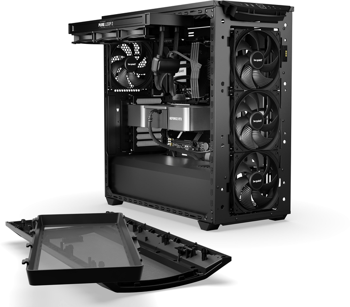 Obudowa be quiet! Shadow Base 800 Black (4260052190609) - obraz 4